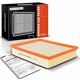 A-Premium Engine Air Filter Compatible with Selected Cadillac, Chevrolet & GMC Models - Silverado, Sierra, Avalanche, Suburban, Tahoe, Yukon, Escalade & More