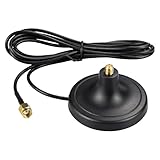 BOOBRIE WIFIアンテナ基台 アンテナベース RPSMAメス 基台 マグネットベース RG174 延長ケーブル RPSMAケーブル