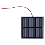 Yosoo エネルギー 光電池(太陽電池) ソーラーパネル専門屋出品 ソーラーバッテリー ソーラーパネル 小型太陽エネルギーシステム充電器 ワイヤー付きバッテリー 携帯便利 省エネルギー 0.7W 1
