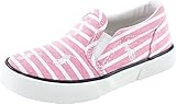 (ポロ ラルフローレン) POLO RALPH LAUREN BAL HARBOUR REPEAT 9928 キッズ ベビー スリッポン スニーカー (13.0cm, [992840]ピンク/ホワイト