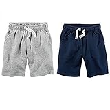 crterのCarters Boys 2パックプルオンFrench Terryソフトショーツ