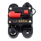 nineone 　 12V - 24V 80 - 300A DC　サーキットブレーカ（遮断器）トローリング用　モーターオーカー/マリンボート/バイク　ステレオ　オーディオのブレーカのリセット　ヒューズ