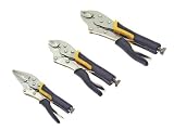 Tradespro 835789 Locking Pliers Set, 3-Piece [並行輸入品]