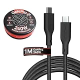 Innfact USB-C & USB-C ケーブル PD3.1 240W 対応【絡まない/高耐久シリコン採用/急速充電】Type-C ケーブル 超急速充電 データ転送 MacBook Pro/Air iPhone 16/15 Galaxy iPad Xperia Android 等多機種対応 (1m, グレー)