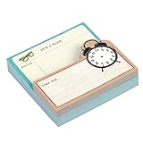 Galison(ガリソン)ヴィンテージ クロック メモ(H10.4×W10.5×D2.7cm)