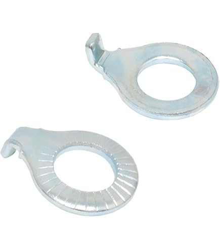 Amazon | 中谷金属工業 Q型脱輪防止金具 個装 シルバー（2個1