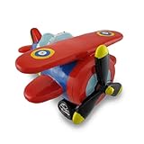 ジャンボレッド複葉機Piggy Coin Bank