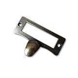 収納に便利なネームプレート付きアイアンハンドル。ネームプレートハンドル付き 91050002