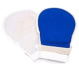 介護 ミトン 手袋 左右兼用 軽量 メッシュ 通気性 自傷 ひっかき 防止 両手セット