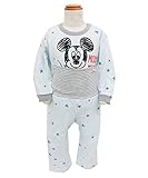 ディズニー ベビー服 長袖 腹巻付きパジャマ ミッキーマウス 80cm