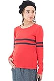 Sweet Mommy マタニティトップス 授乳服 ニット 授乳口付き オーガニックコットン100％ セーター 赤ちゃんのほっぺにも優しい ふっくらあったか キッズと親子コーデ可 大きいサイズ 春 秋