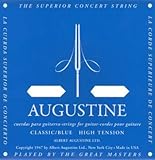 AUGUSTINE BLUE 2弦バラ弦単品×4本 クラシックギター弦 2弦のみのバラ弦です。