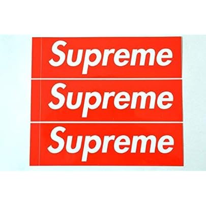 Supreme ホログラム ボックスロゴ ステッカー レッド Supreme ホログラム ボックスロゴ ステッカー レッド Amazon.co.jp