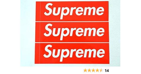 Amazon Co Jp 3枚セット 定番 Supreme シュプリーム ステッカー ボックスロゴ Box Logo Sticker 文房具 オフィス用品 Amazon Co Jp 3枚セット 定番 Supreme シュプリーム ステッカー ボックスロゴ Box Logo Sticker 文房具 オフィス用品