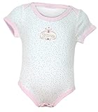 Stephan Baby Little Princess All-in-One Pin Dot Diaper Cover with Embroidered and Crystal Embellishm