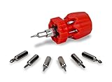 パフォーマンスツールw1732 6個Chromaticスクリュードライバーセット 7Pc Stubby Precision Screwdriver W476