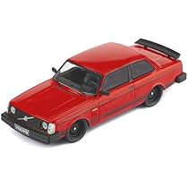 Amazon | イクソモデル B ボルボ 242 カスタム 80 レッド 1/43 CLC549N