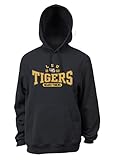 NCAA LSU TigersメンズPro重量基本的なカレッジロゴフリースパーカー XL ホワイト