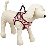 アースペットTK BDプチチェックソフト胴輪 2S(超小型犬用) 茶 [犬用ハーネス]