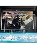 ruiya 強化ガラス 2024 新型 トヨタ 13.2インチ 後席 ディスプレイ V13T-R72F 専用 フィルム 13.2型有機el後席ディスプレイ 保護フィルム アルファード40系 13.2 後席モニター フィルム 9H キズ防止 汚れ防止 極薄 高感度タッチ 自己吸着 貼付簡単 ヴォクシー90系 ノア 90系 アクセサリー カスタムパーツ 40アルファード ヴェルファイア40系パーツ