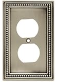 BRAINERD MFG/LIBERTY HDW W10103-BSP-U Pewt Bead 1G DPLX Plate [並行輸入品]