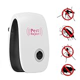 Cshidworld 超音波式害虫駆除機 虫除け器 害虫駆除装置 2年保証 蚊などの害虫を追い払う 立ち入り禁止 寄せつけない 省エネ 多機能 広範囲に及ぶ 360° 有効 人気 コンパクト アメリカ