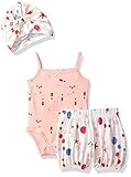 Rosie Pope Baby Girls' 3 Piece Set Coral/Swimmers 6-9 Months [並行輸入品]