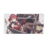 大判マウスパッド デスクマット デスクパッド ノートブック ホロライブ Hololive 多用途 マウスパッド 大型 ノートブック ァッション キュート フ キーボードパッド 30x60cm