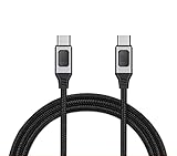 USB Type C ケーブル 100W PD対応 5A 20V E-Marker 2M 急速充電 480Mbpsデータ伝送 タイプc ケーブル USB C to C ケーブル USB-C ケーブル MacBook iPad mini6 iPad Pro 11/12 等type c機種対応 (2M)