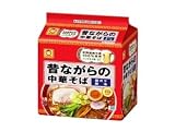東洋水産　昔ながらの中華そば　5食パック×６袋　　ヒガシマル袋めん1パック