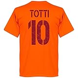 ローマVintage Crest with Totti 10 Tee – オレンジ