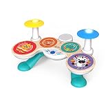 ベビーアインシュタイン Baby Einstein デラックス・マジックタッチ・ドラム【6ヶ月～】音楽 楽器 木製 おもちゃ 12804