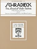 シュラディーク: バイオリン・テクニック 第1巻/カール・フィッシャー社