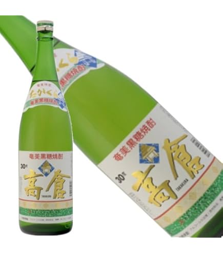 Amazon.co.jp: 奄美大島酒造 黒糖焼酎 高倉 30度 1800ml 1本 : 食品