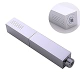 hanebath 2関数真鍮高圧力ハンドヘルドシャワーヘッド、ラウンドまたは正方形 Square 03-168S