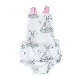 Tovadoo ベビー　ロンパース　ノースリーブ　ウサギ柄　夏　コットンブレンド　お姫様　可愛い　おしゃれ　遊園地　リゾート　旅行　室内　出産祝い　新生児　女の子