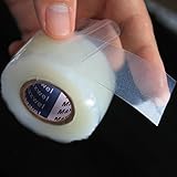 RaiFu 絶縁テープ 自己接着 防水 シリコン 耐油 耐腐食 抵抗性 電気ツール 2.5CMX3M （ランダムカラー）