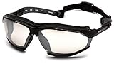 Pyramex gb9480st IsotopeゴーグルブラックフレームW / IN / OUTミラーA / Fレンズ、( 12ペア)