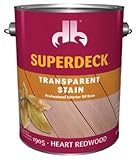 Superdeck 1905 Transparent 350VOC Stain, Heart Redwood - Gallon [並行輸入品]