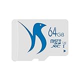 FATTYDOVE Microメモリーカード 64GB microSDXC U3 高速フラッシュメモリーカード(64GB-U3)