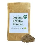 100%オーガニック バコパ (ブラフミー) パウダー/BACOPA (Brahmi) Powder アーユルヴェーダ オトメアゼナ waterhyssop【メンタリスト絶賛のサプリ】 (200g)