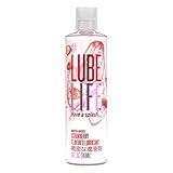 Lube Life 水性パーソナルローション 男性・女性・カップル用の潤滑ローション 8オンス（240ｍL) (薄いシリコン, 240 ml)