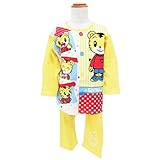しまじろう ベビー服 長袖 腹巻付き パジャマ 前開き ナイトウエア (40イエロー/80cm)