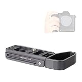 WEPOTO Sony ILCE-A9M2/A7RM4A/A7R4 A1 A7M5 用ハンドグリップLブラケッメタル WR-A92