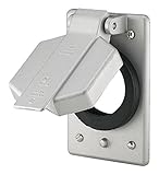 Eaton WLRS2 1-Gang Weatherproof Cover for FS/FD Boxes [並行輸入品]