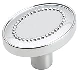 Amerock BP2613326 Opulence 1-3/8in(35mm) LGTH Knob - Polished Chrome [並行輸入品]