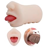 フェラオナホール 高エミュレーション 3D 口腔 フェラホール 魔女の口 高弾性TPE 吸着感 強烈快感構造 真実の口 オナホール オナカップ 男性用オナニーグッズ 柔らかい人工口 貫通型 肌色 SD