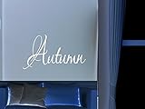 秋男の子女の子部屋保育園ベビーキッズ名前ビニール壁引用ステッカー