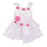 Ochine　子供ワンピース　レース　上質なオーガンジ　お姫さま　ノースリーブドレス　出演服　春夏