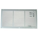 American金属製品Returnエアグリルバー間隔3 1 / 2インチ、ホワイト 24-Inch by 12-Inch 372W24X12R 1